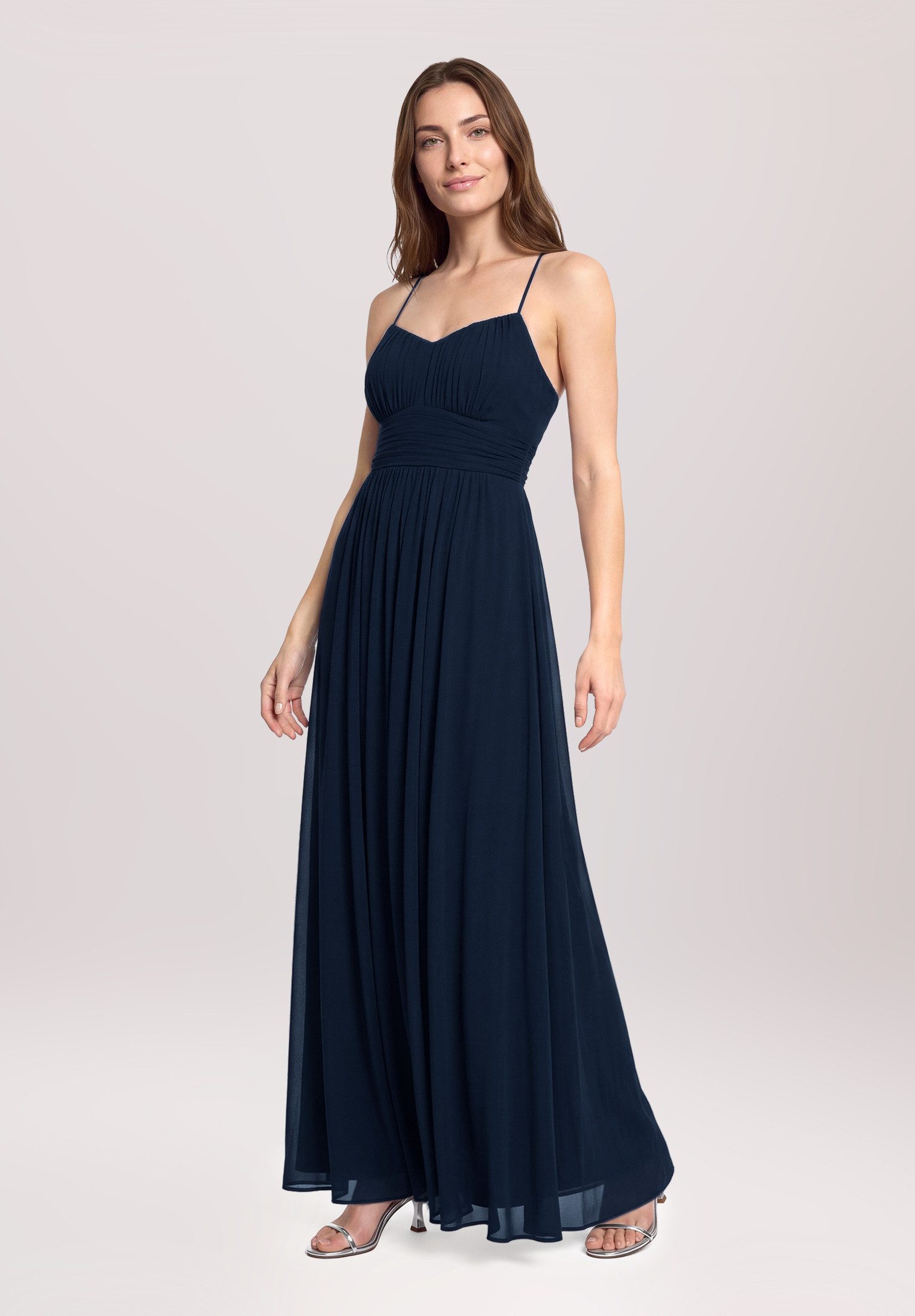 Vera Mont Abendkleid Damen mit Plissee