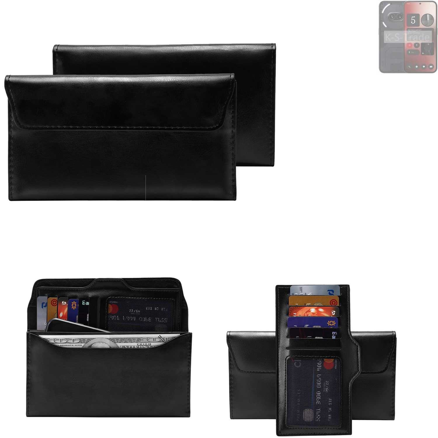 K-S-Trade Handyhülle für Nothing 2a, Handy Hülle Schutz Hülle Tasche Schutz Case Handytasche