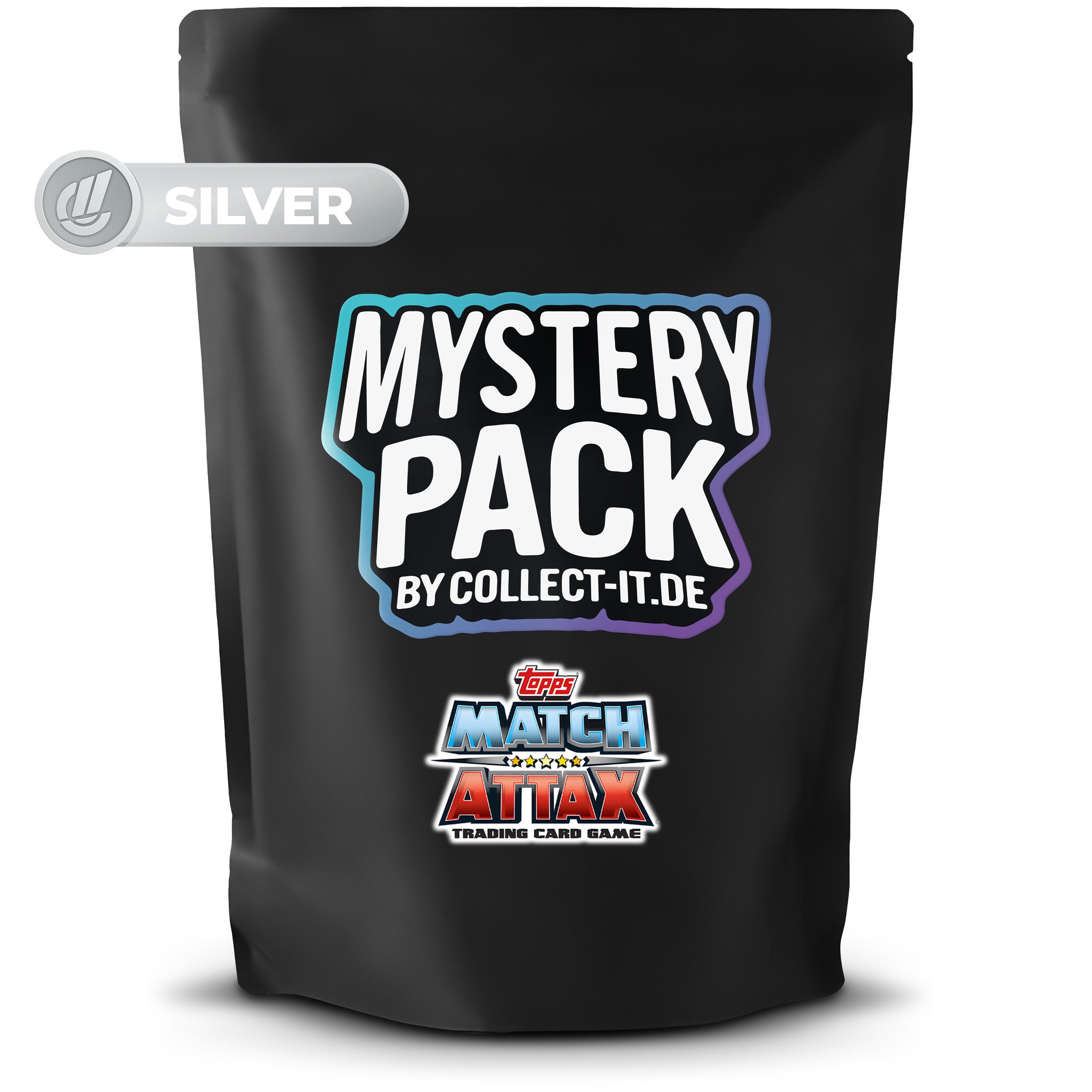 Topps Sammelkarte Mystery Pack Match Attax Bundesliga - Überraschungstüte (Silver)