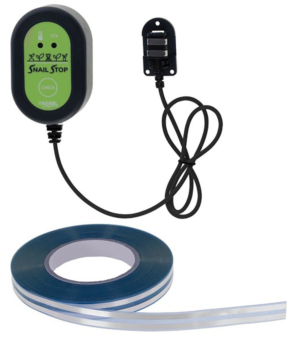 Schneckenzaun Kerbl SnailStop Starter Set, Elektrischer Schneckenzaun, 291130