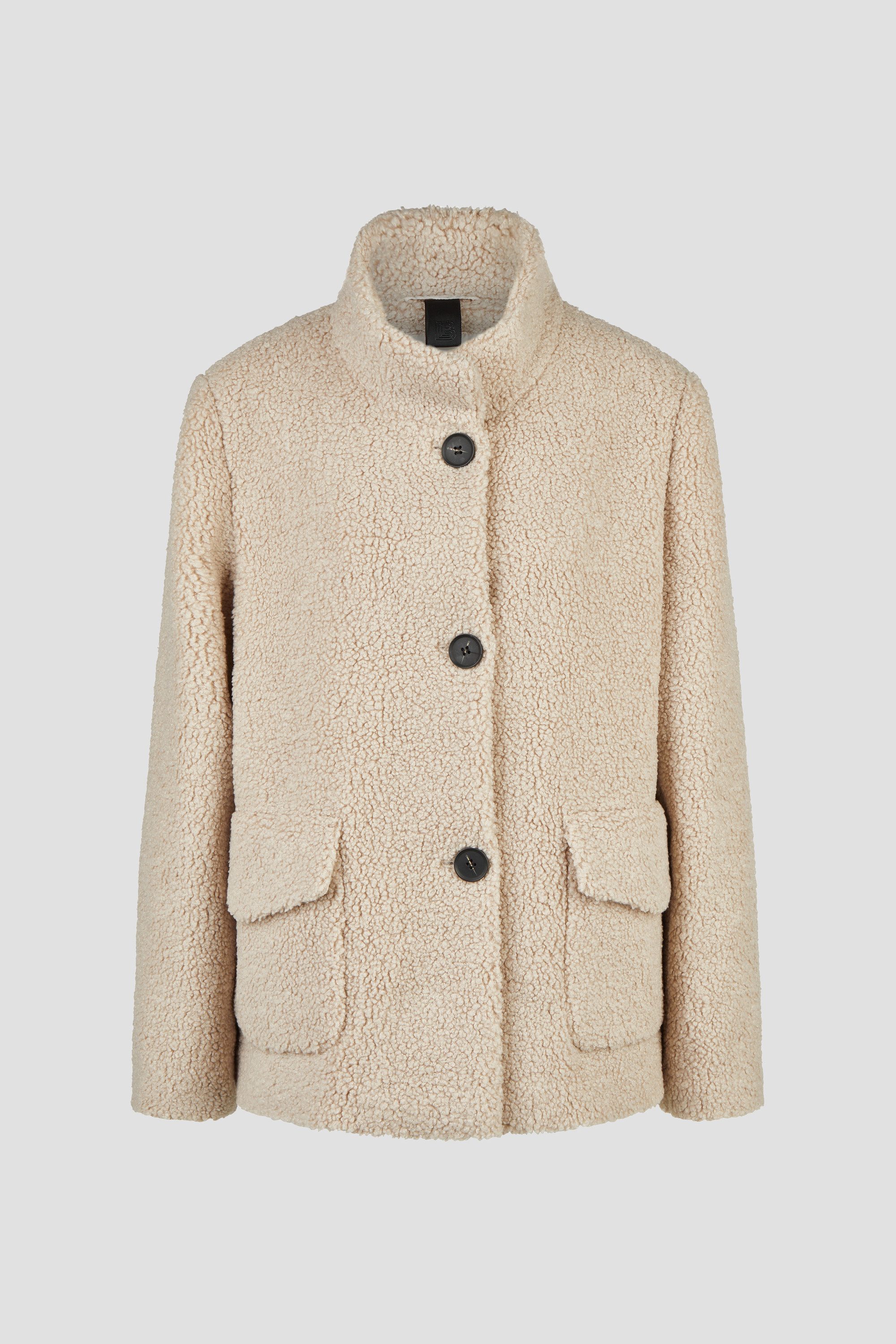 Barbara Lebek Wolljacke warme Teddyjacke für Damen mit modernem Schnitt