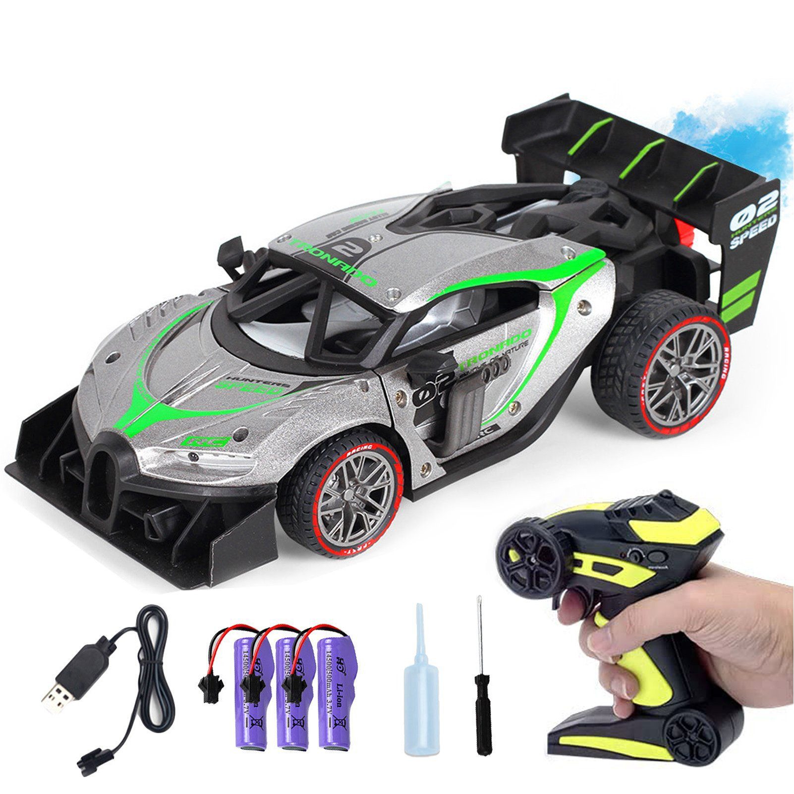 RC-Auto RC Ferngesteuertes Auto ab 3 4 5 6 8 Jahre, RC Drift Car 1:16