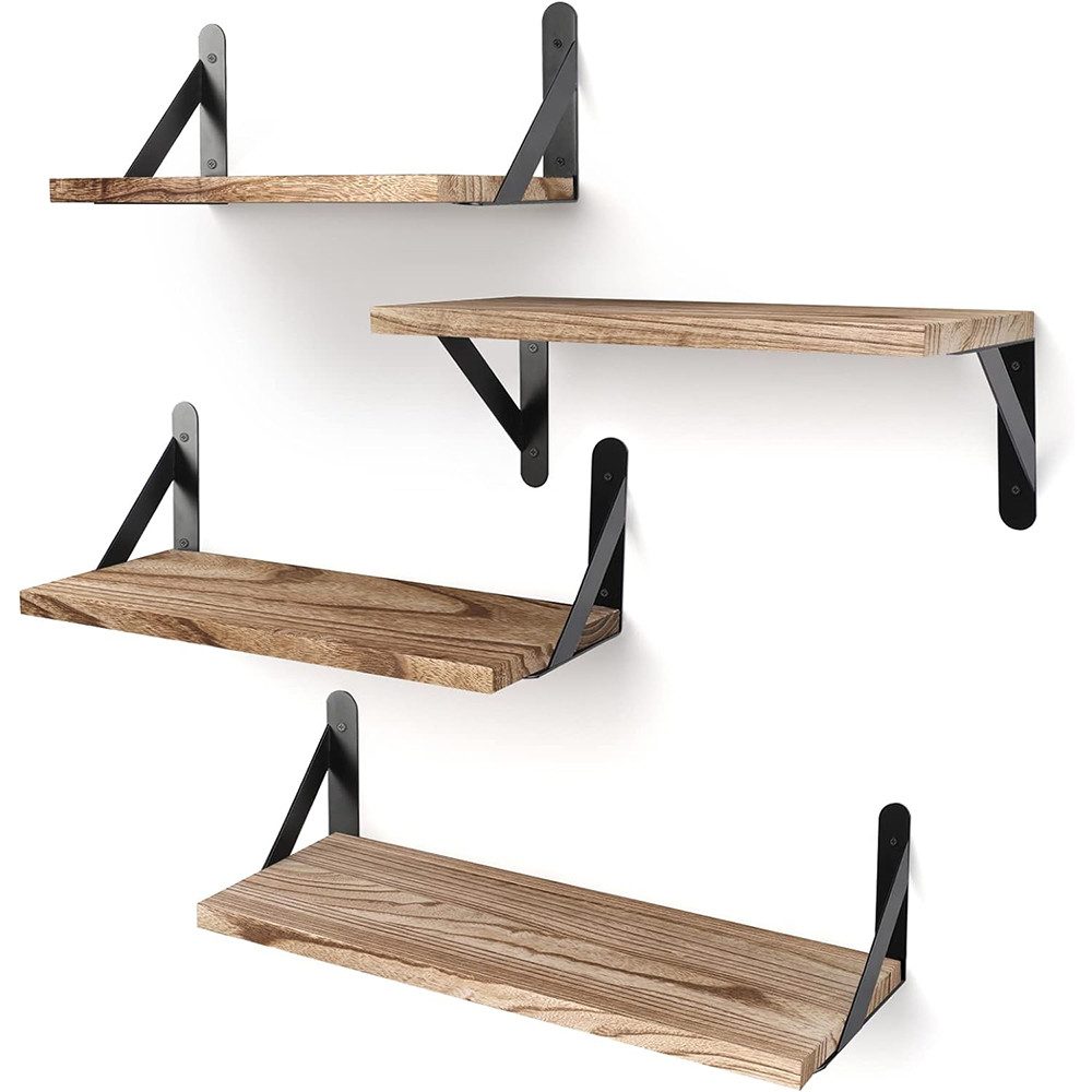 NUODWELL Wandregal Wandregal Wandregal 4er Set, günstig online kaufen