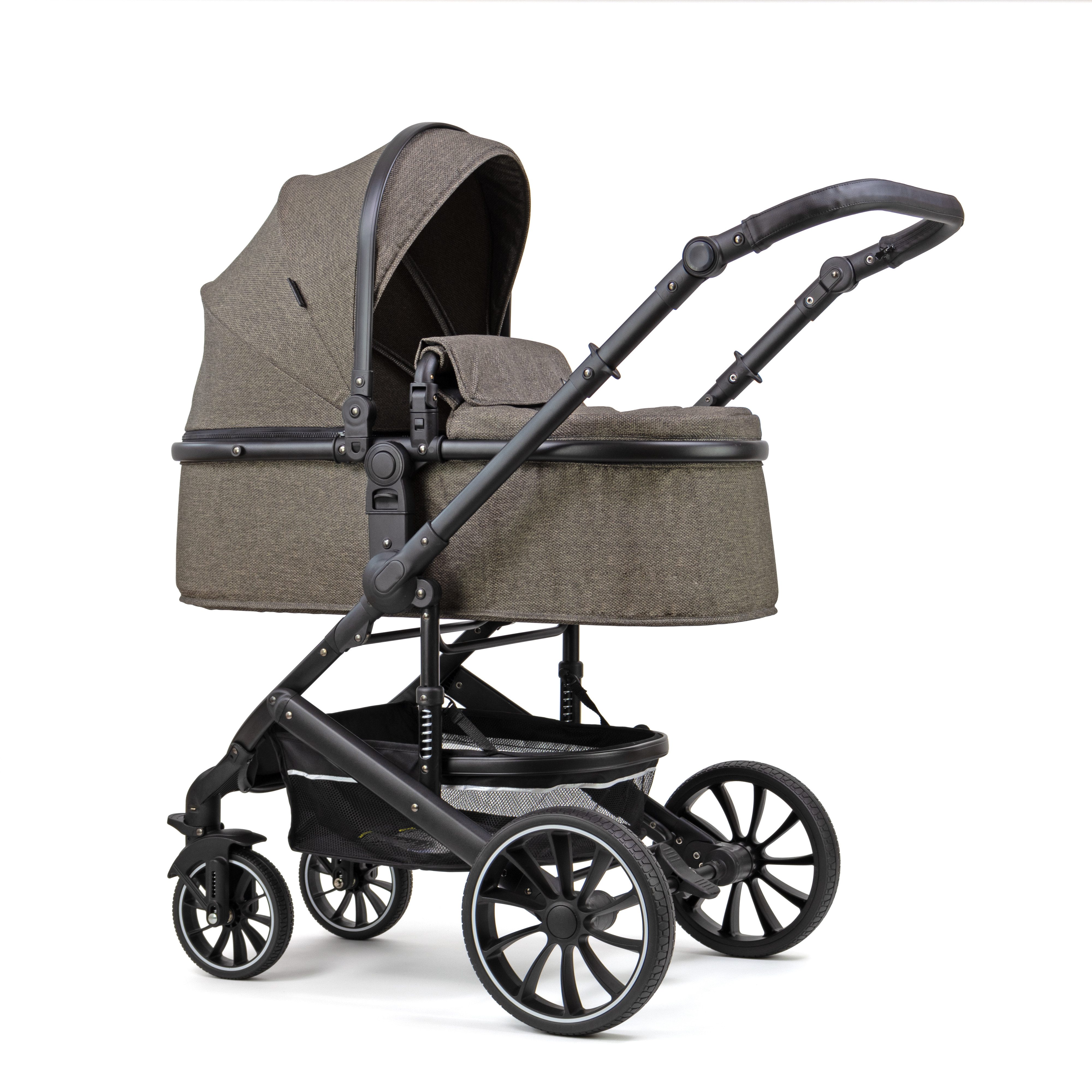 Pixini Kombi-Kinderwagen Pixini Kalani Kinderwagen 3in1 Set, Sicherheitsbügel