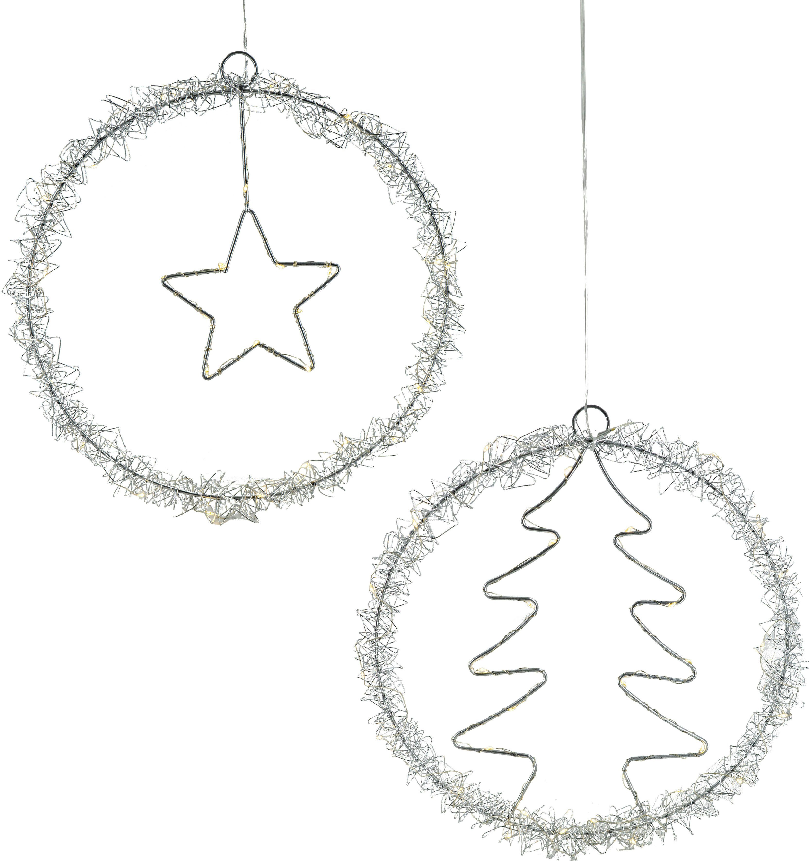 NOOR LIVING Dekolicht LED Weihnachtsdeko, Ø günstig online kaufen