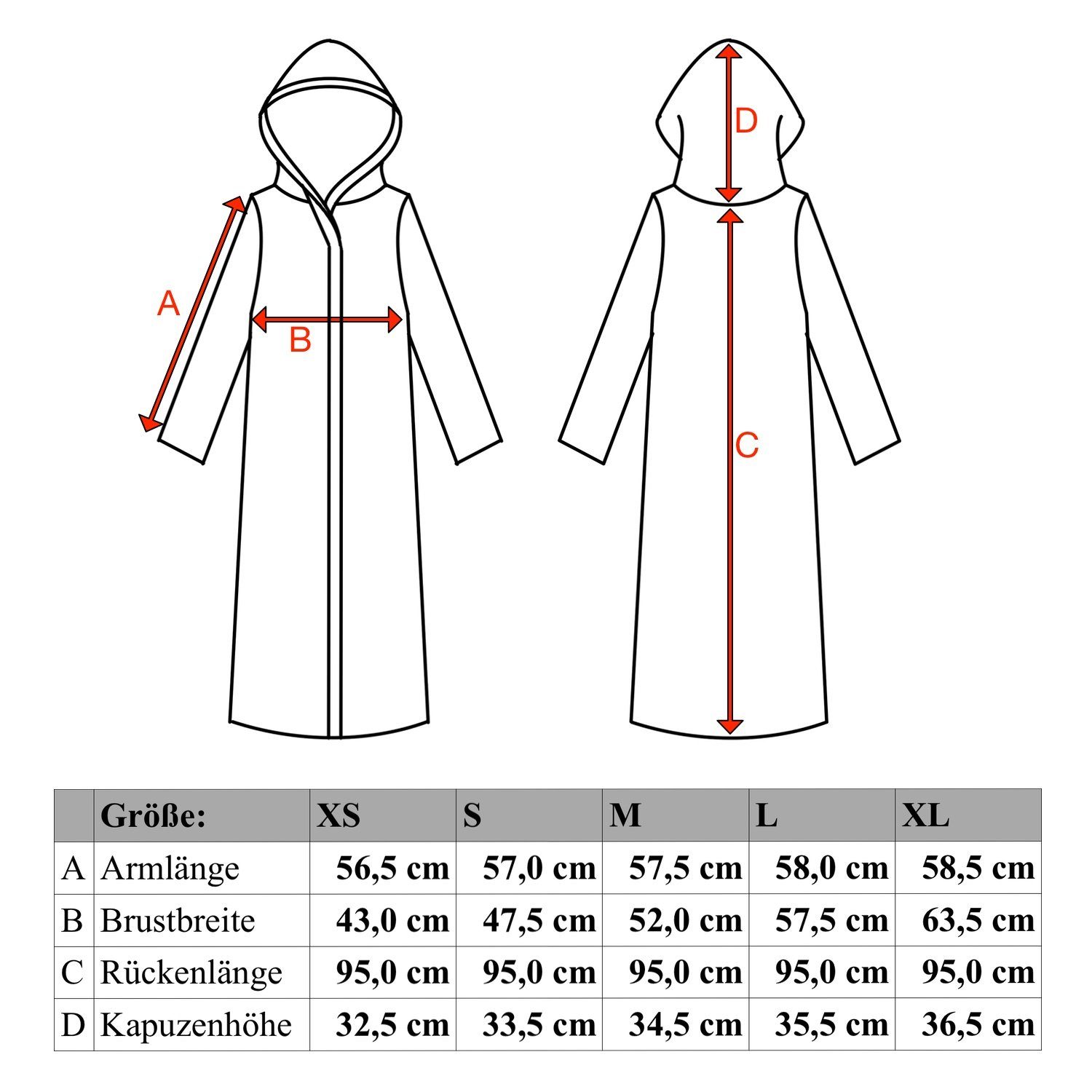 Esprit Bademantel Striped Anthracite mit Kapuze, lang, Baumwolle, Kapuze, G günstig online kaufen