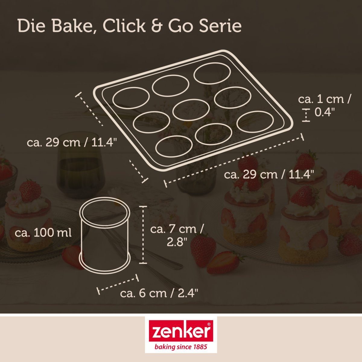 Go & Click Zenker Backblech Bake,