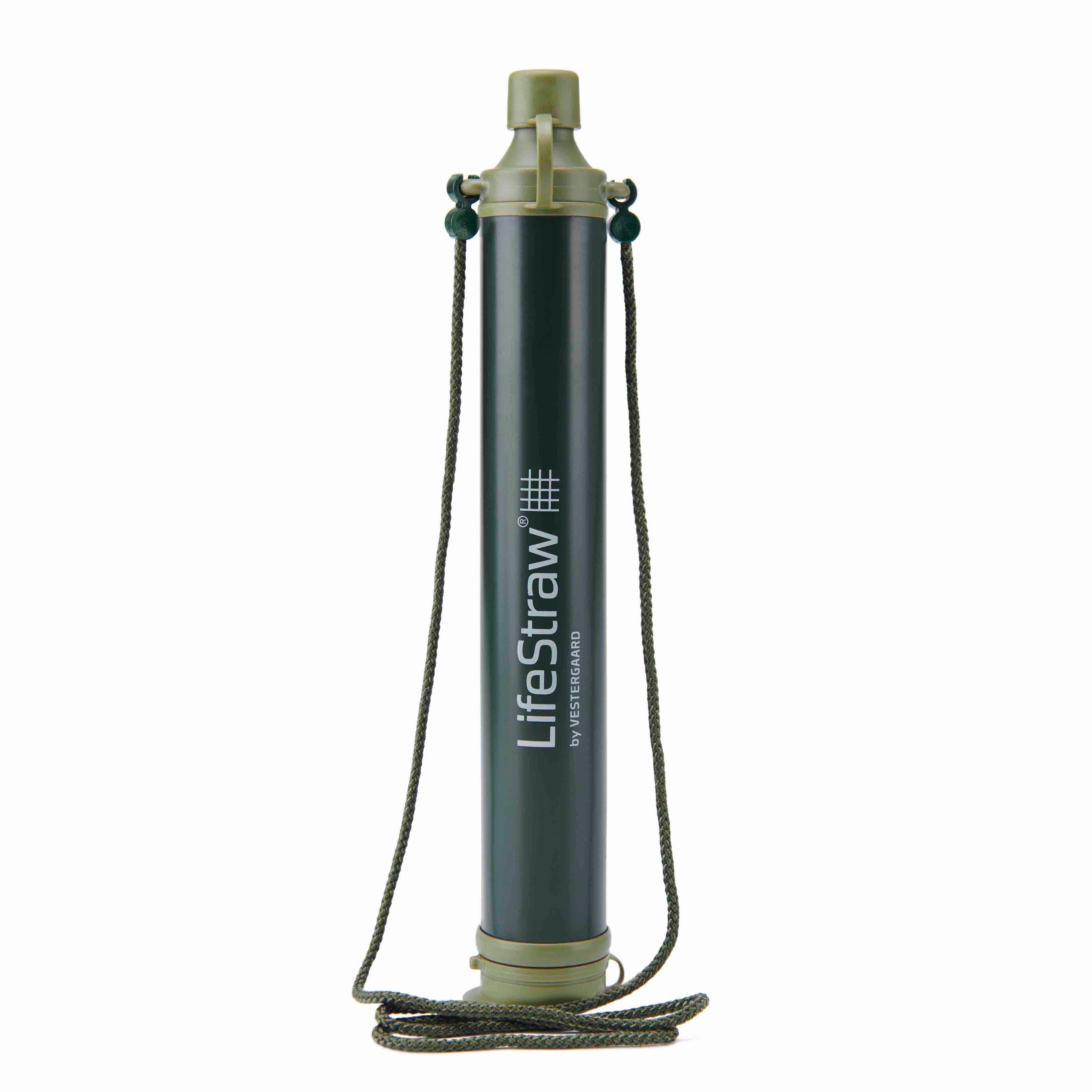 LifeStraw Wasserhahn-Wasserfilter LifeStraw® Personal Reise Wasserfilter Dunkelgrün