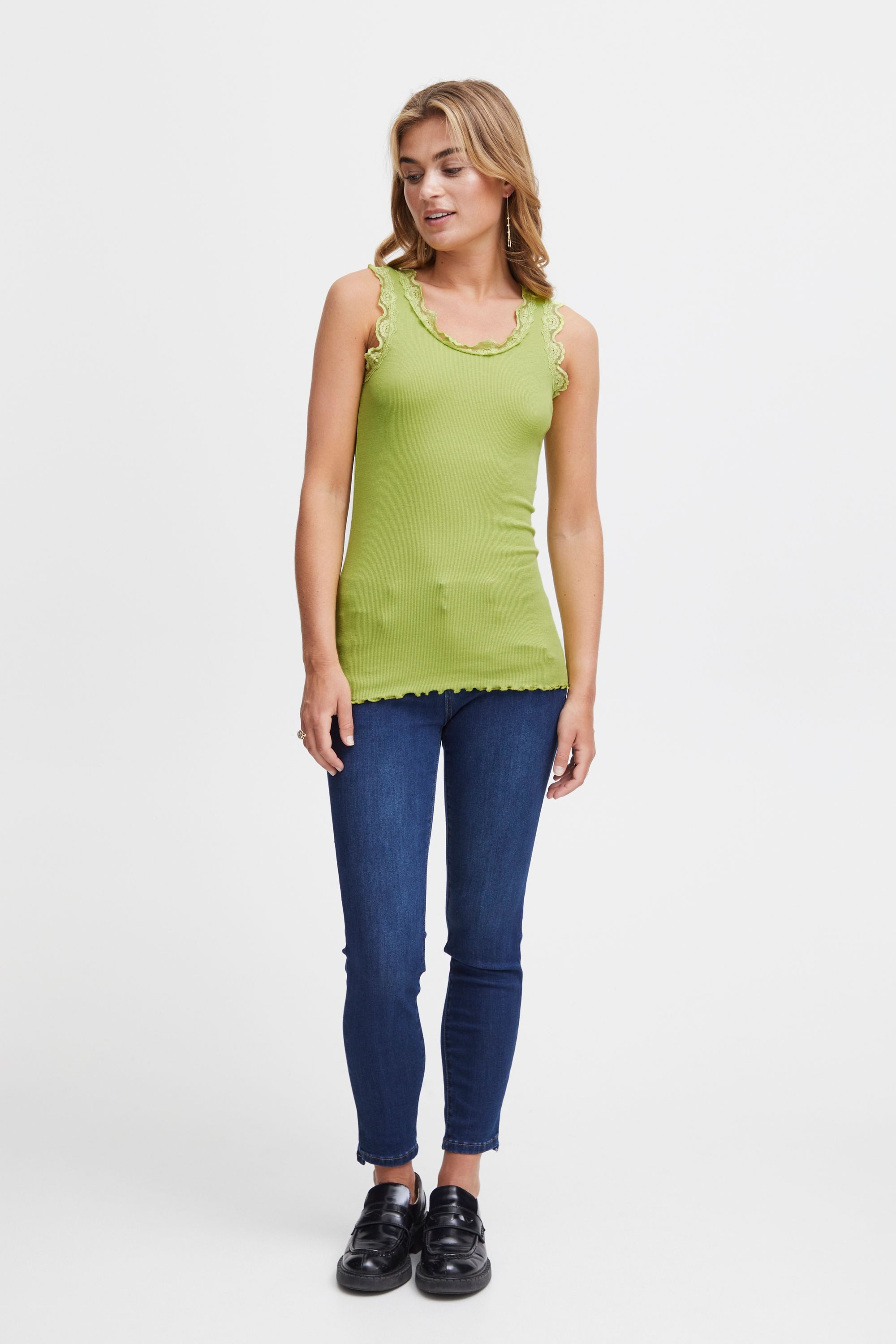 fransa Tanktop FRHIZAMOND Top mit Spitzeneinsätzen günstig online kaufen
