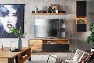 daslagerhaus living Sideboard TV Board Benni Wildeiche natur B 154 cm