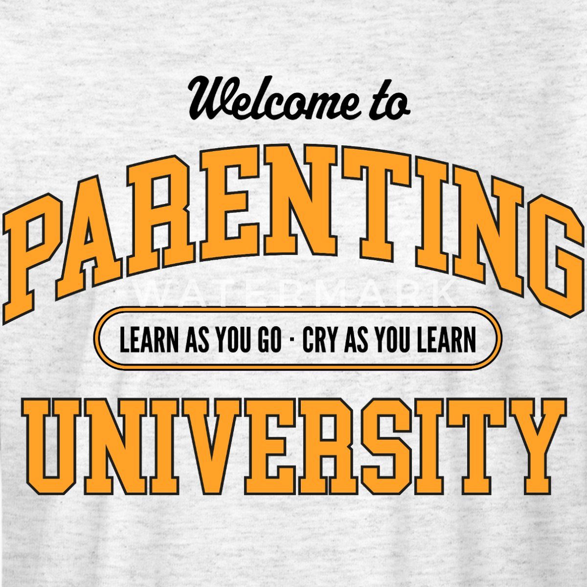 Spreadshirt T-Shirt Parenting University Lustiges Eltern Humor Motiv Boxy Shirt Damen (1-tlg)