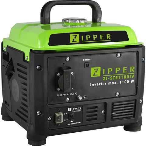 ZIPPER Stromerzeuger, 1,1 in kW, mit einfacher Bedienung