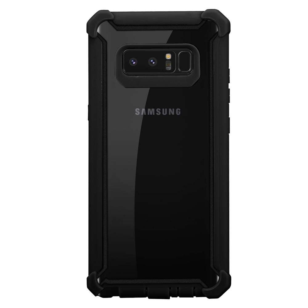 Cadorabo Handyhülle für Samsung Galaxy NOTE 8 Hülle Samsung Galaxy NOTE 8, Handy Schutzhülle TPU Silikon Cover Bumper - Hard Cover Hybrid Case