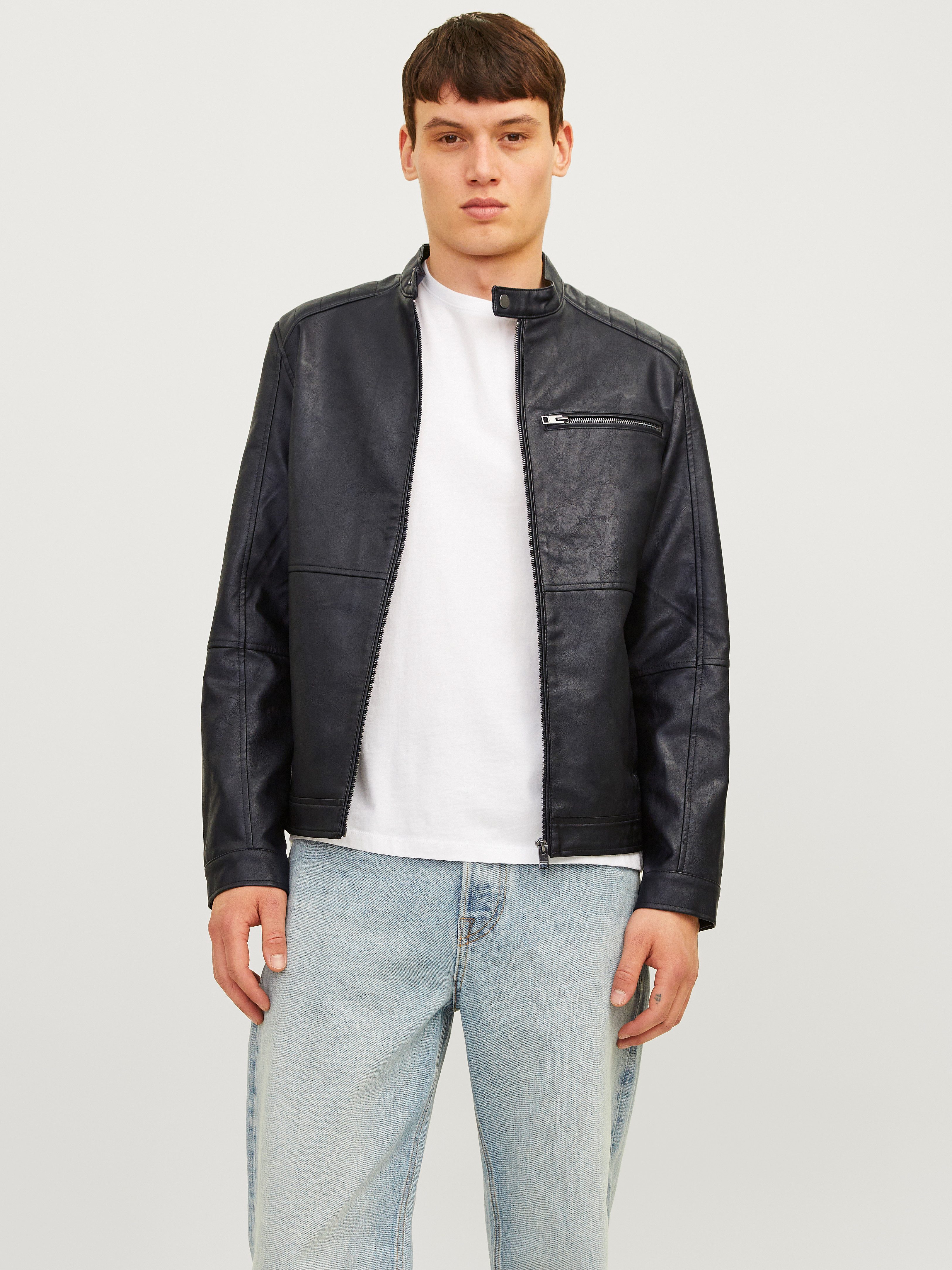 Jack & Jones Lederimitatjacke JJEDYLAN PU günstig online kaufen