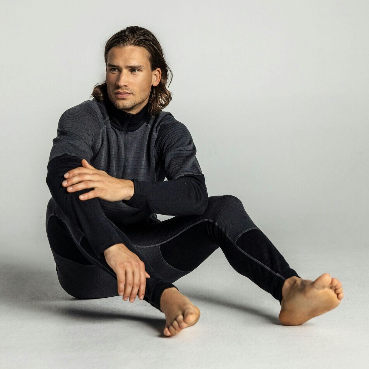 Lundhags Sweatshirt Prime Merino Half Zip M Perfekte Basisschicht für Outdoor-Aktivitäten dank mulesing-freier