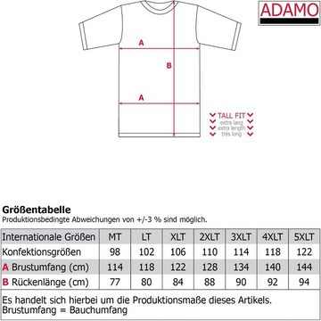 ADAMO Poloshirt (1-tlg) Herren in Langgrößen bis 5XLT