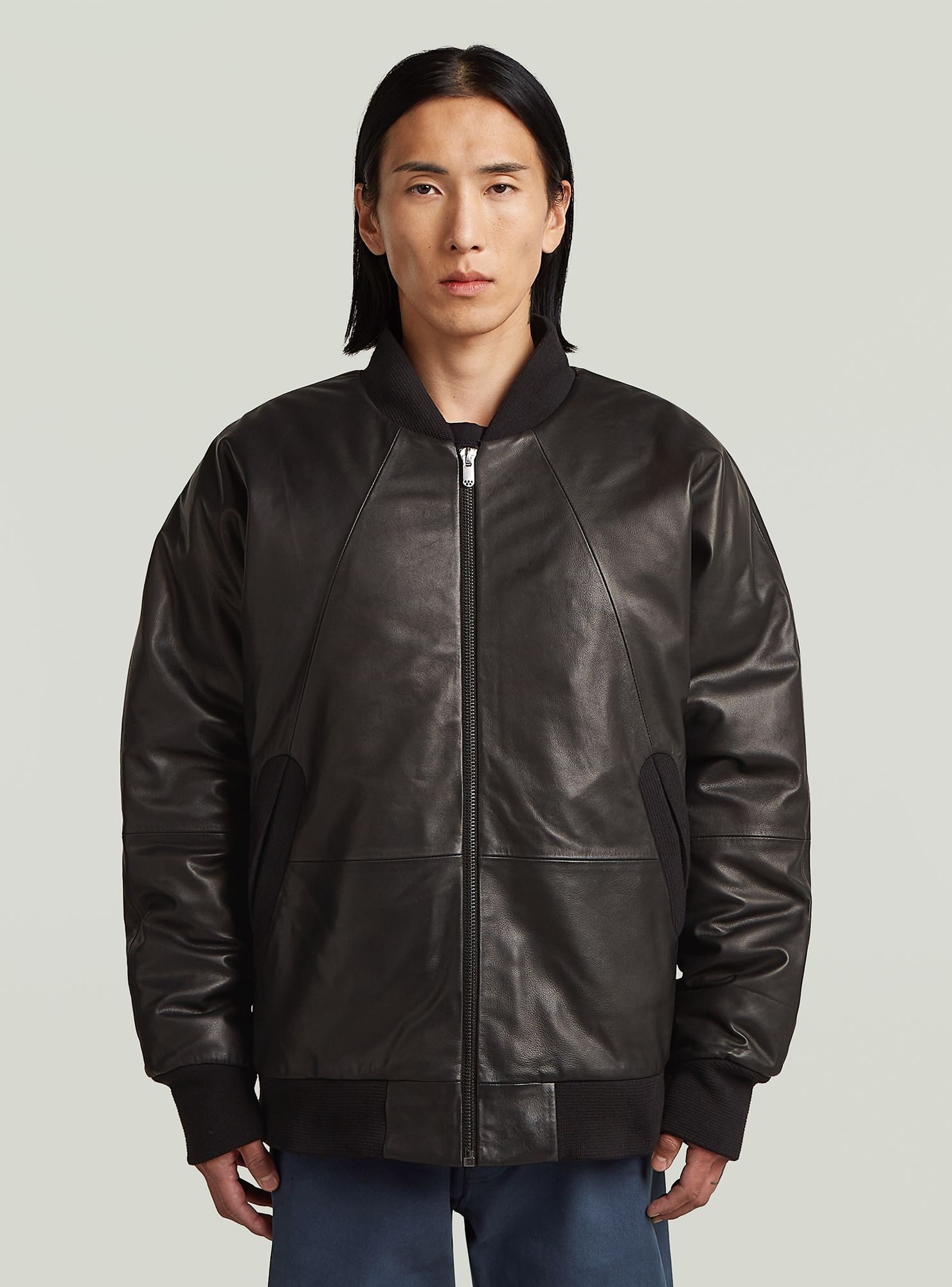 G-STAR Bomberjacke MN 10 YR Leder Tour Jacke