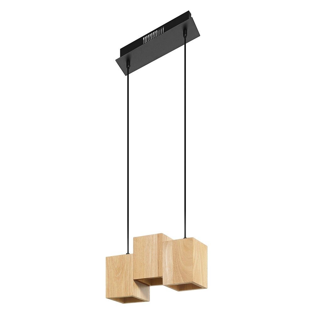 Ledvance Pendelleuchte Wood, 21W, warmweiß, 1200lm, L300mm, smarthomefähig, warmweiß