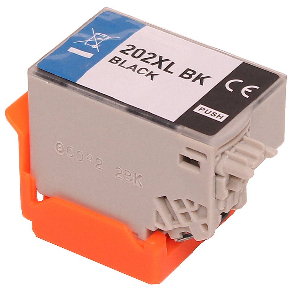 ABC Tintenpatrone (Kompatible Druckerpatrone für Epson 202XL Schwarz Expression)