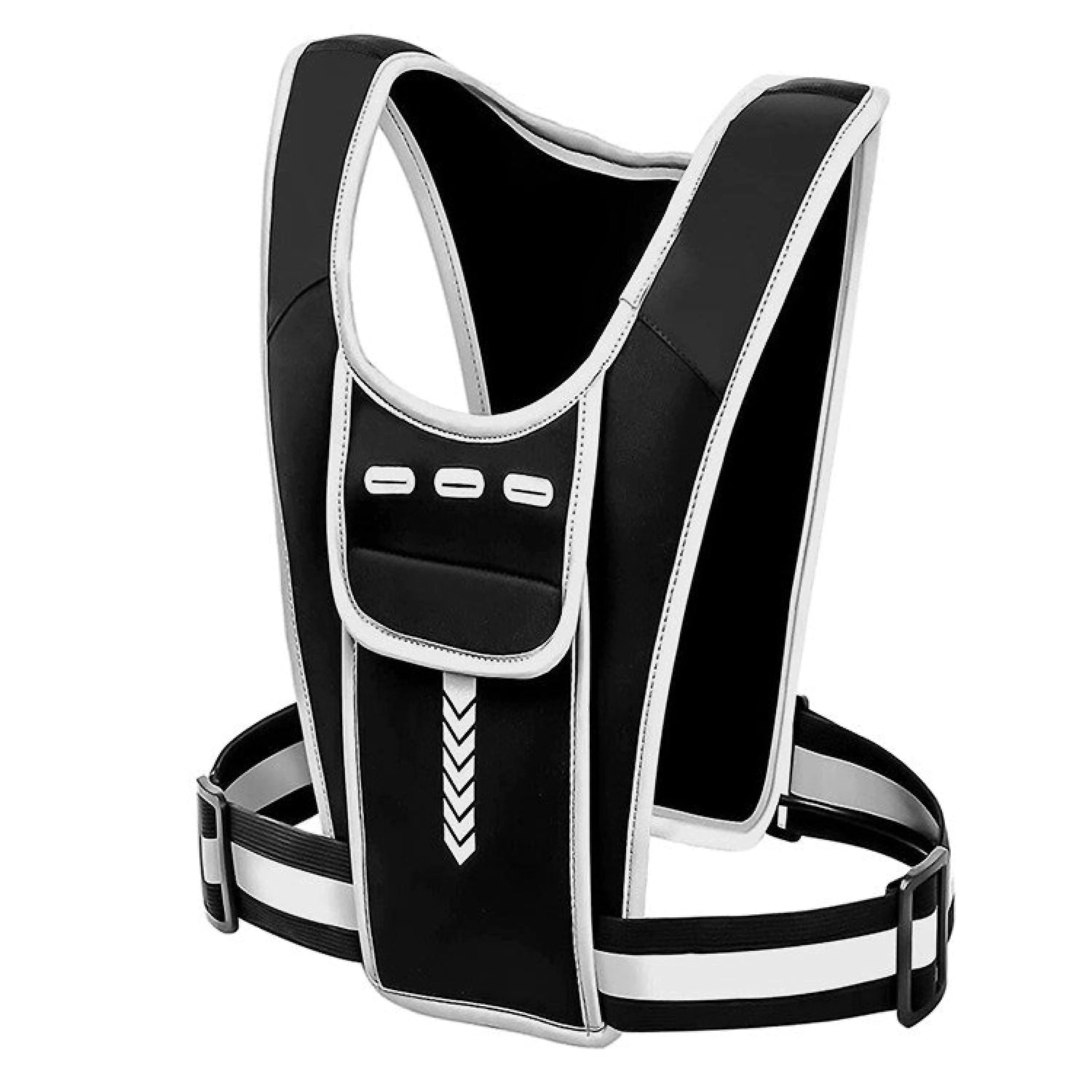 Sport-Knight® Funktionsweste Reflektierende Laufweste, Sportweste Handytasc günstig online kaufen