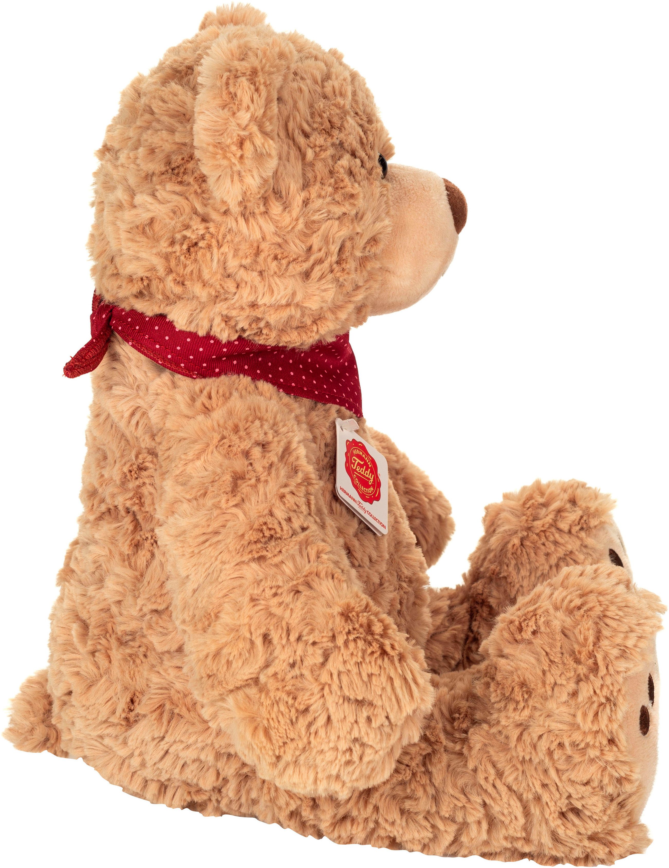 Teddy Hermann® Kuscheltier Teddy Chilly mit Halstuch 40 cm