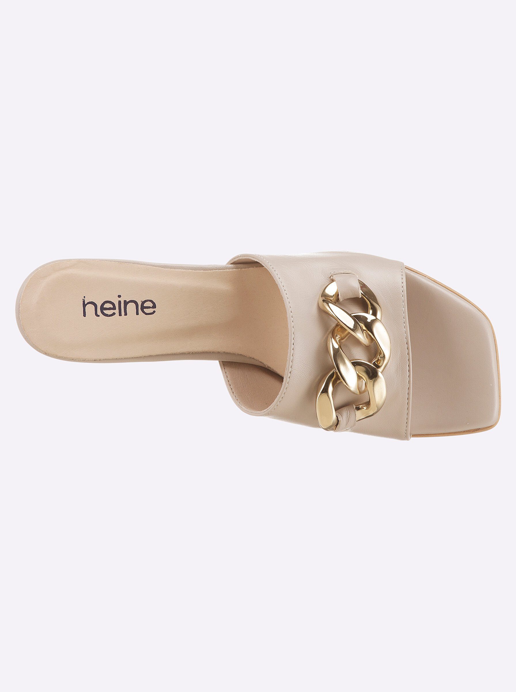 heine Pantolette beige