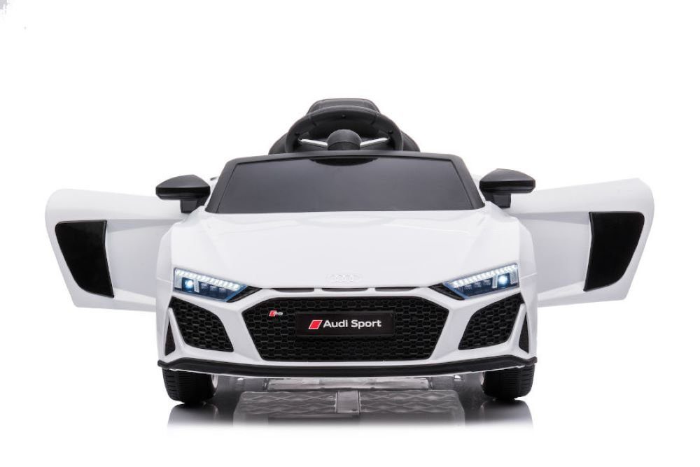 ES-Toys Elektro-Kinderauto Elektroauto Audi R8 Spyder, Belastbarkeit 30 kg, Bluetooth Fernbedienung EVA-Reifen