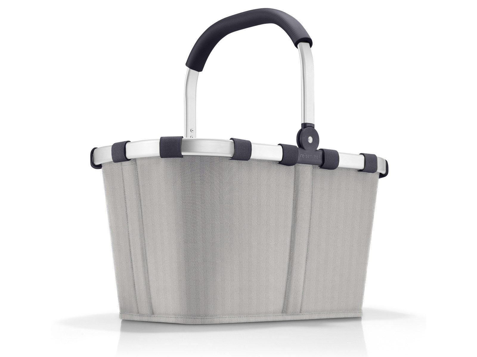 REISENTHEL® Einkaufskorb carrybag herringbone grey, carrybag günstig online kaufen