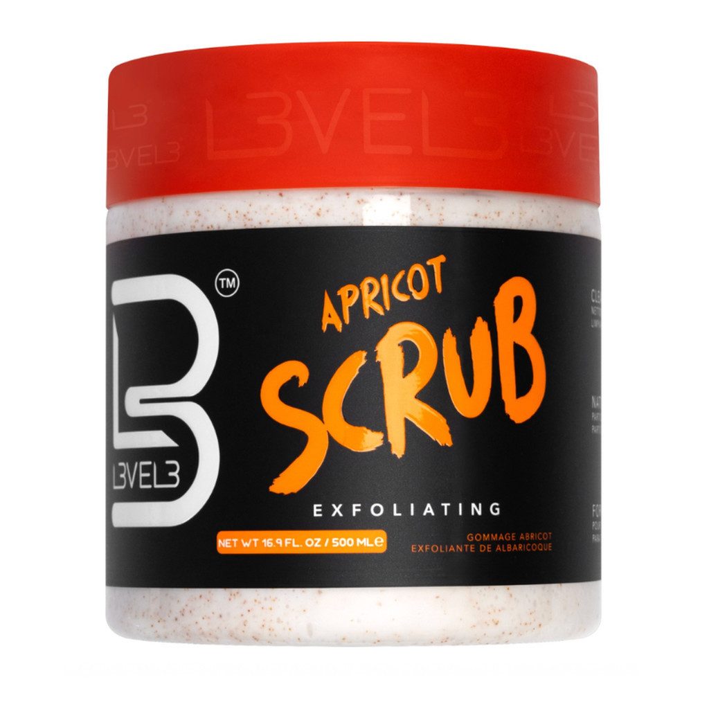 L3VEL3™ Distribution and Corporate Kopfhautpeeling L3Vel3 – Apricot Scrub – Aprikosen-Peeling 500 Ml, 1-tlg., Gesichtspeeling mit Aprikosenkernpulver zur Reinigung und Glättung.
