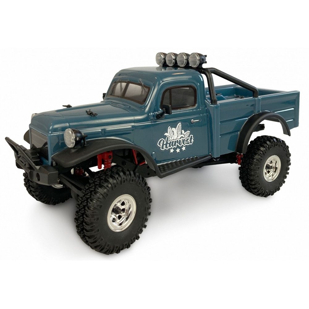 Amewi Modellbausatz Scale Crawler- 1:18 RTR Ready-to-Run-wasserdicht-blau, Maßstab 1:18