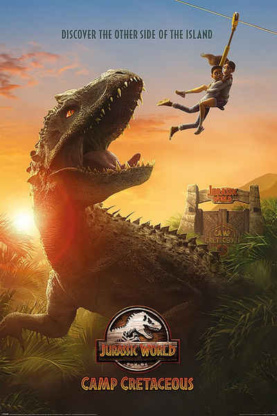 PYRAMID Poster Jurassic World Poster Teaser Neue Abenteuer 61 x 91,5 cm