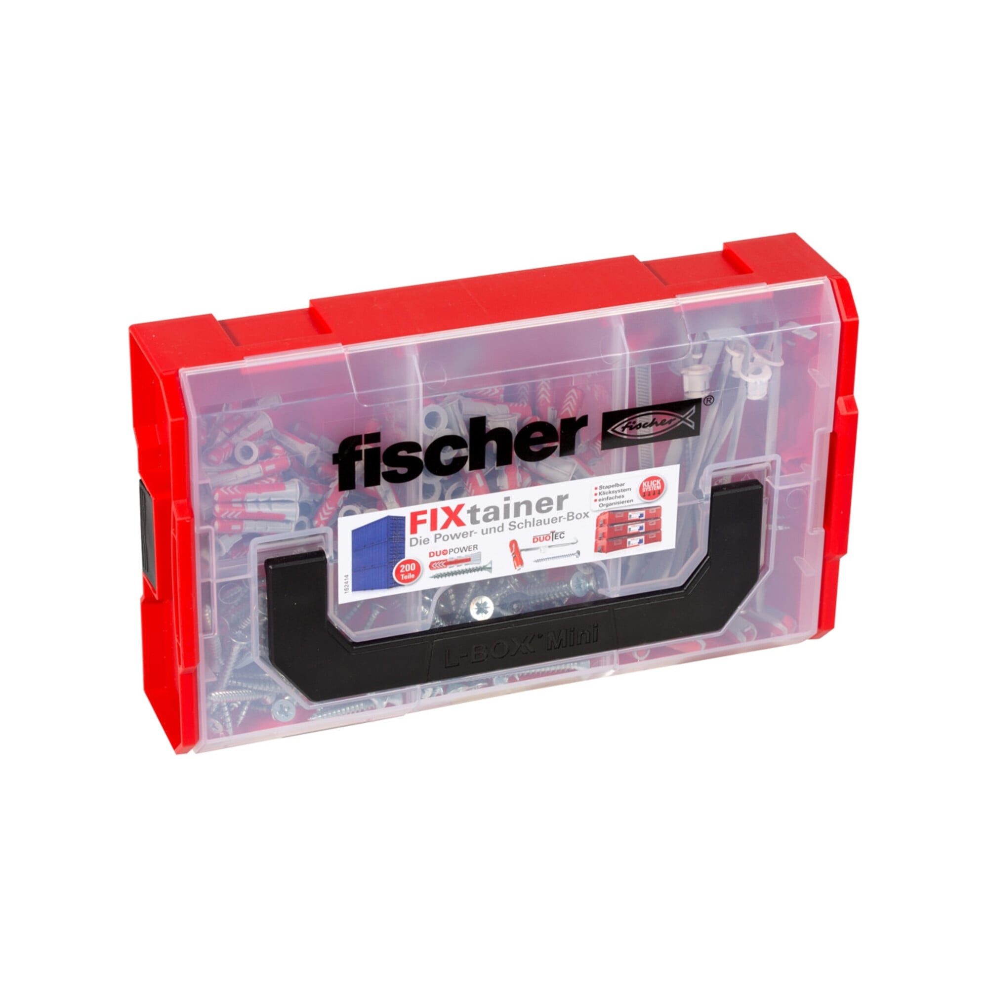 fischer Schrauben- und Dübel-Set fischer FIXtainer DUOPOWER/DUOTEC 539868