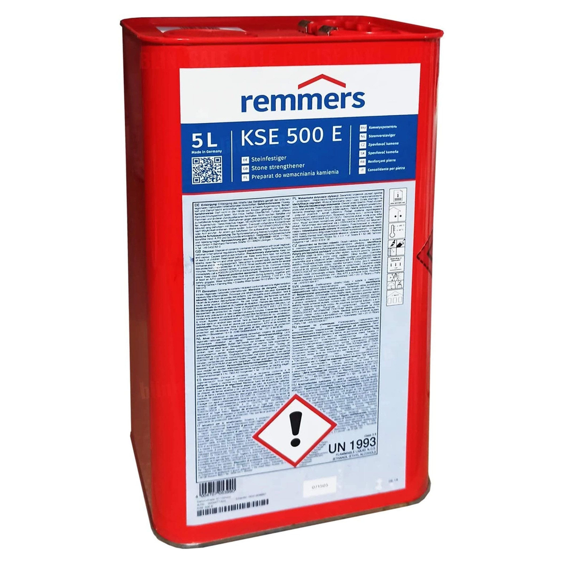 Remmers Universalgrundierung REMMERS KSE500E Elastifizierter Steinfestiger auf Kieselsäureester 5 L