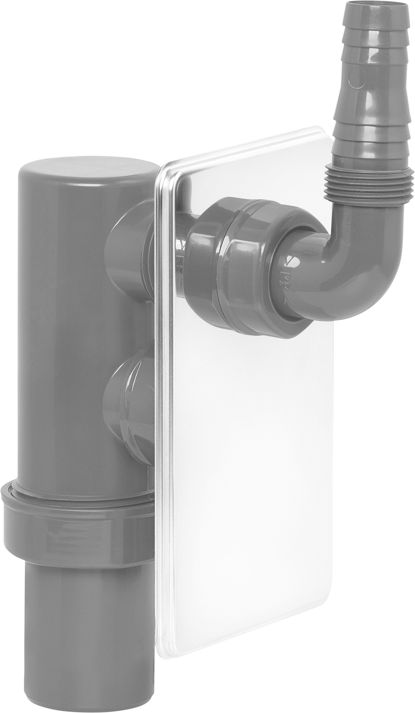 CORNAT Siphon REZYKLAT Maschinen-Unterputz-Geruchverschluss, 1" x 40, 19 - 23, aus Recycling Kunststoff