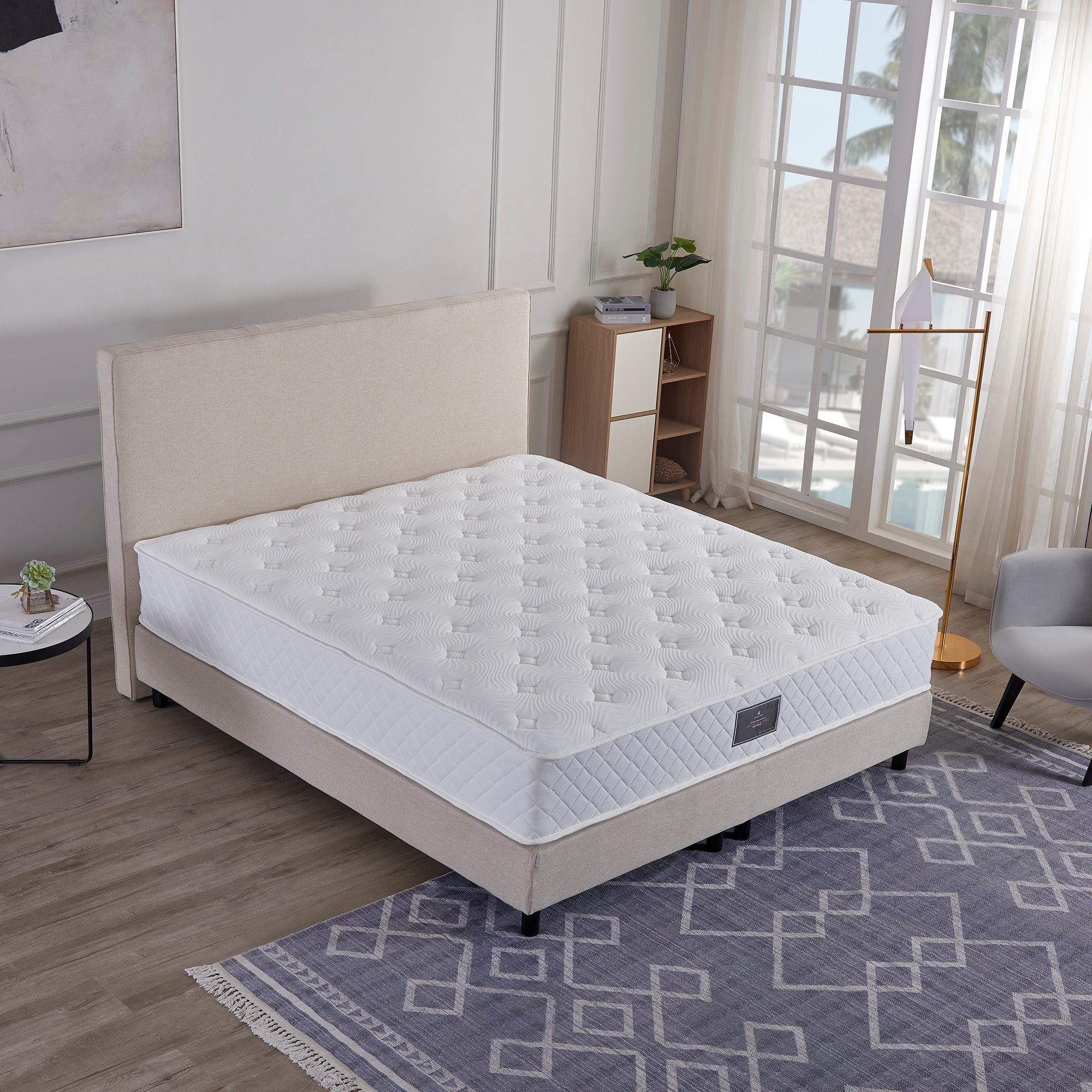 V6 Boxbett Modell 208 mit Taschenfederkernmatratze