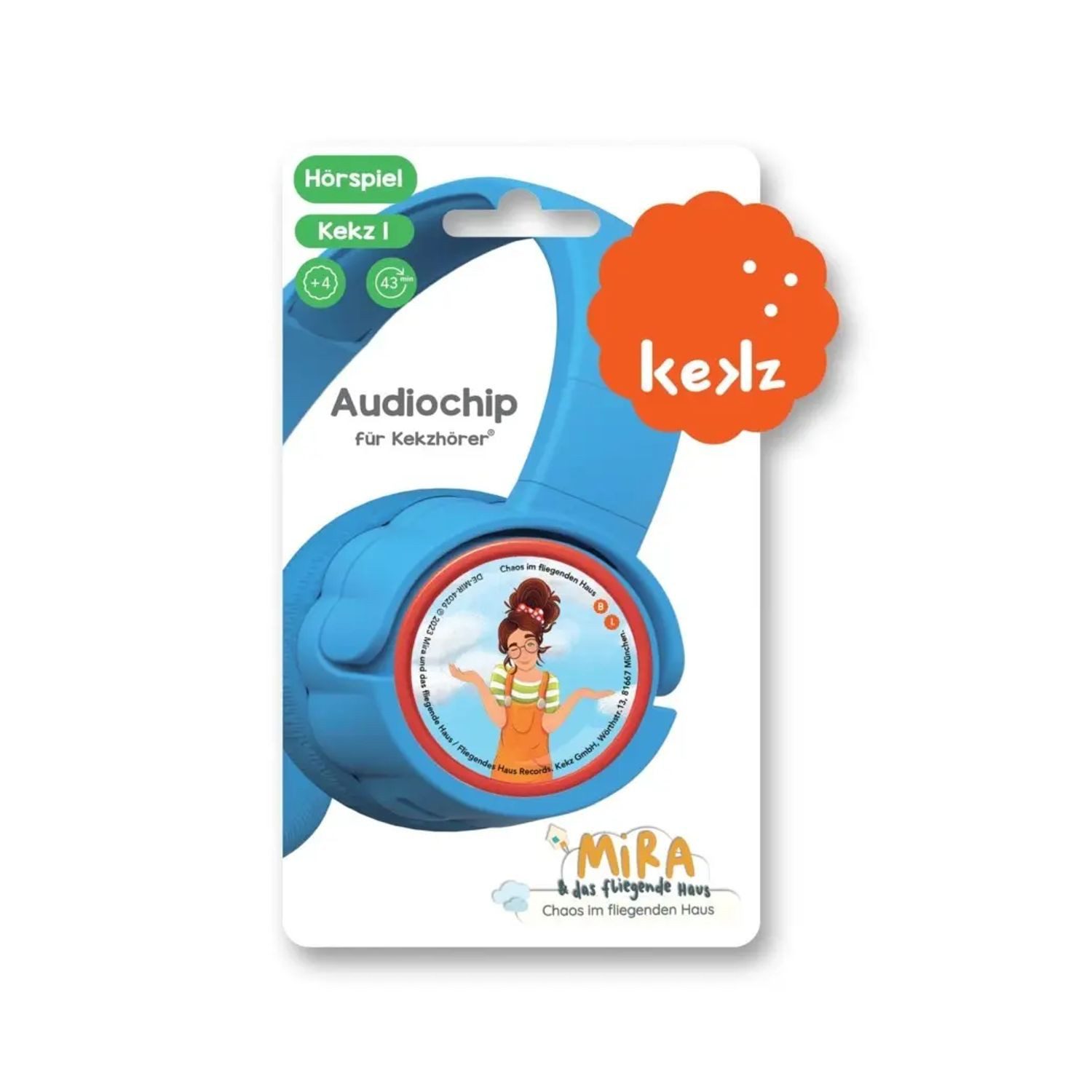 Kekz Hörspiel Mira und das fliegende Haus (Kekz),1 Audio-Chip