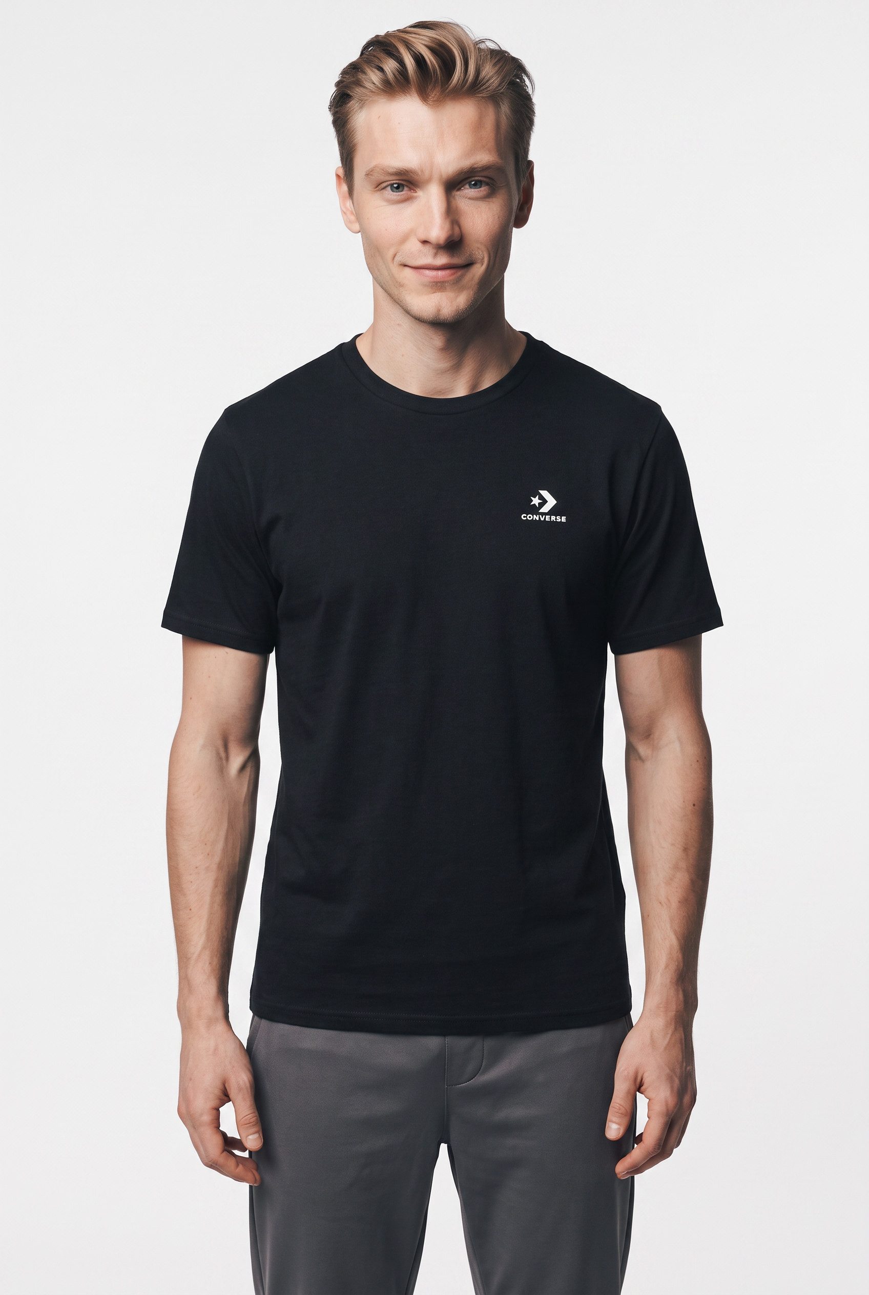 Converse T-Shirt CHEST STAR CHEV TEE für Erwachsene, kurzärmelig, für Sportmode und Streetwear