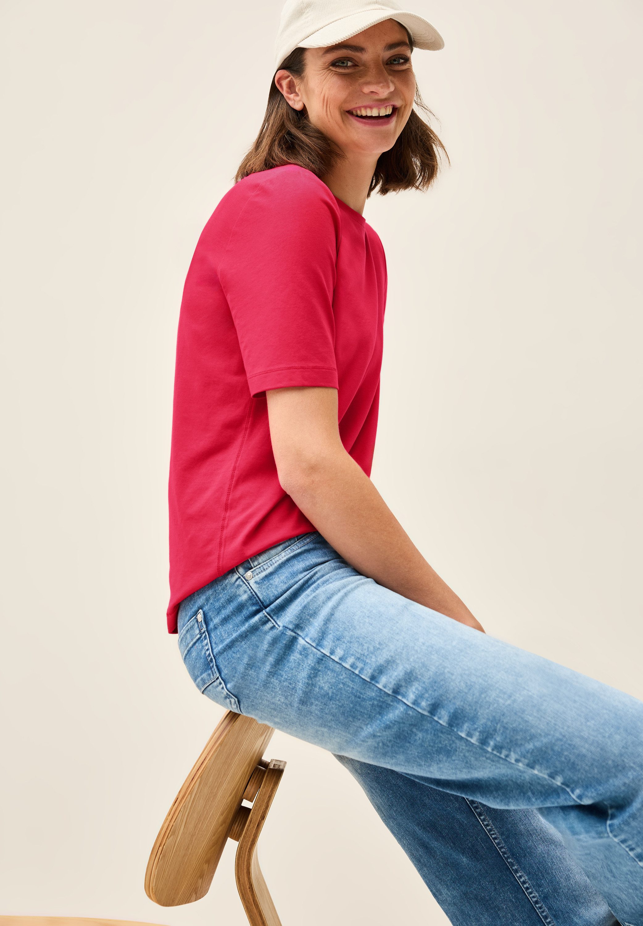 CECIL T-Shirt im soften Baumwoll-Mix – Bild 2 von 5