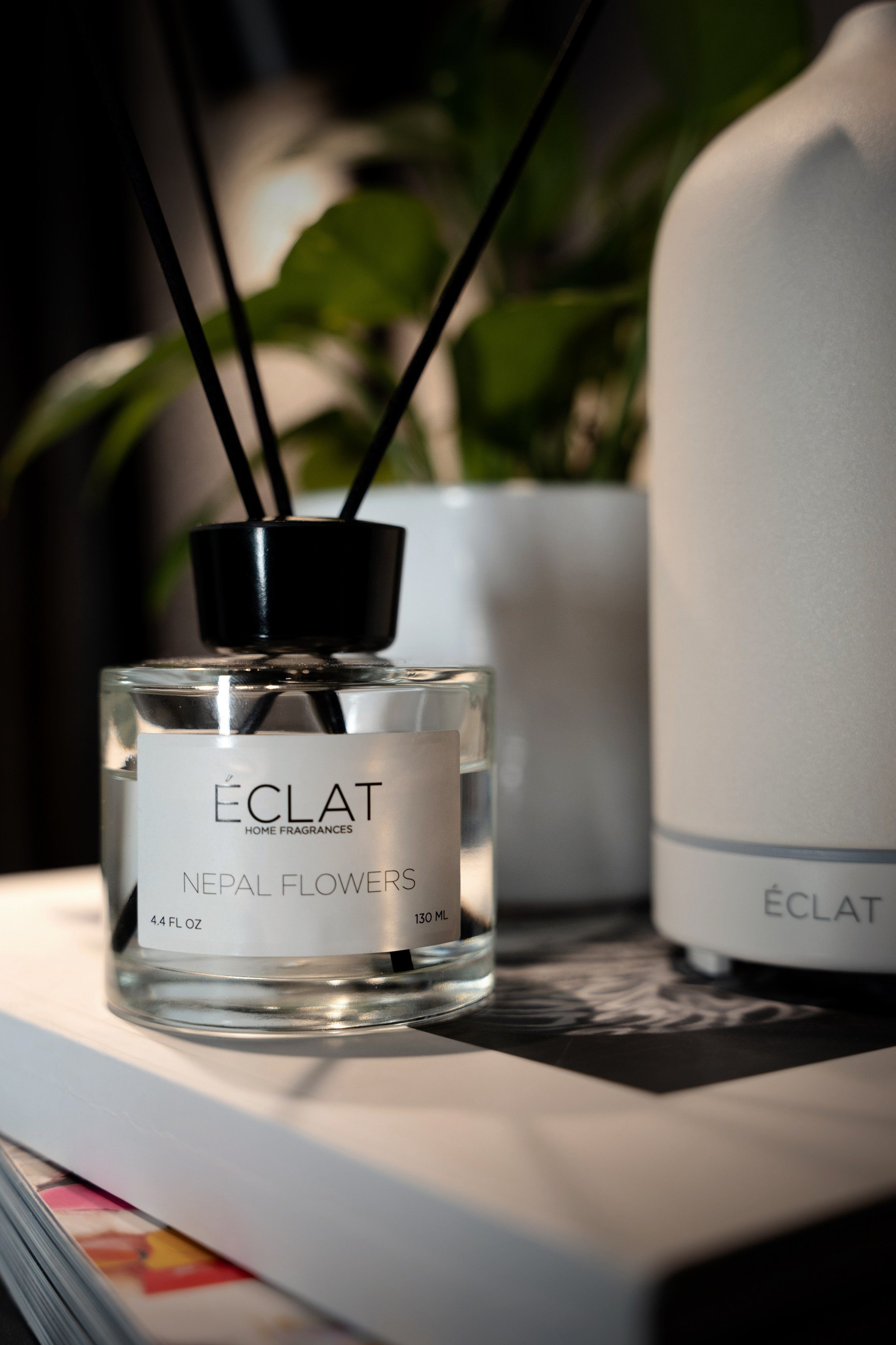 ÉCLAT Raumduft Flowers - Nepal Stäbchen mit Lufterfrischer Diffusor Raumduft ECLAT