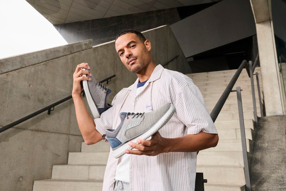 Rieker Slip-On Sneaker Slipper, Halbschuh, Freizeitschuh, Sneaker zum Schlupfen