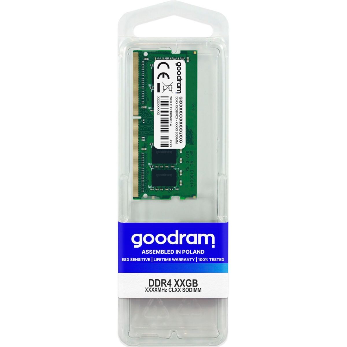 Goodram DDR4 3200 MT/s 32GB SODIMM 260pin CL22 Laptop-Arbeitsspeicher