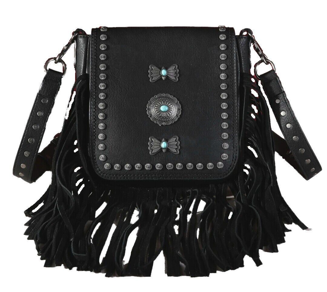 Westernlifestyle Schultertasche Mariposa Westerntasche Crossbody Hobo günstig online kaufen
