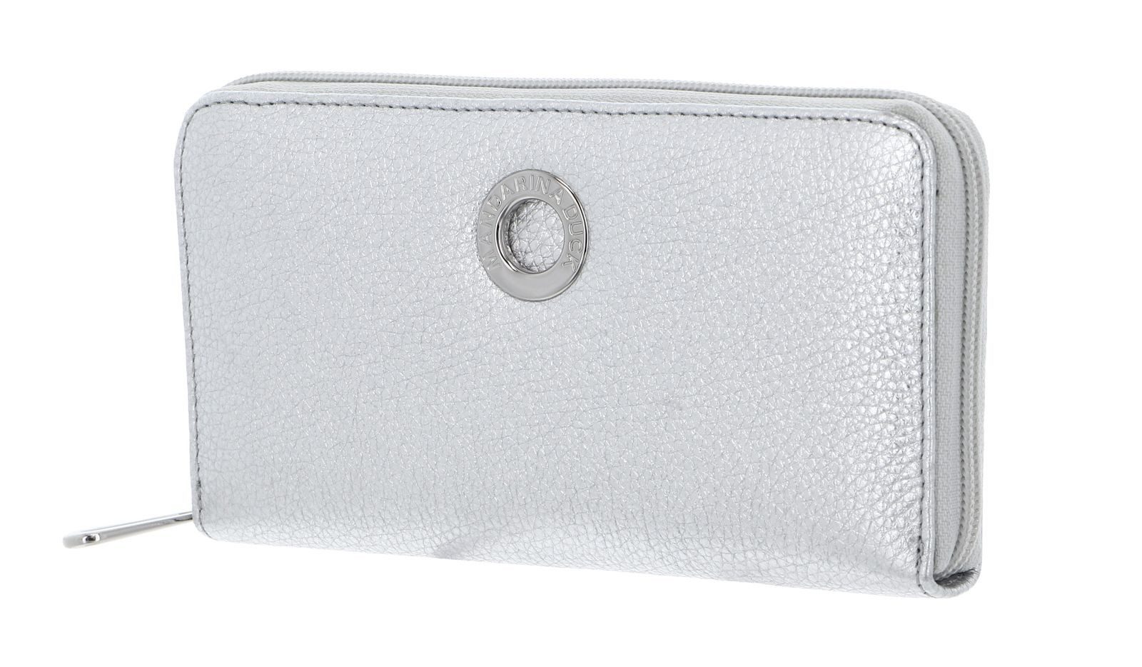 Mandarina Duck Geldbörse Zip Around Wallet, aus echtem Kalbsleder