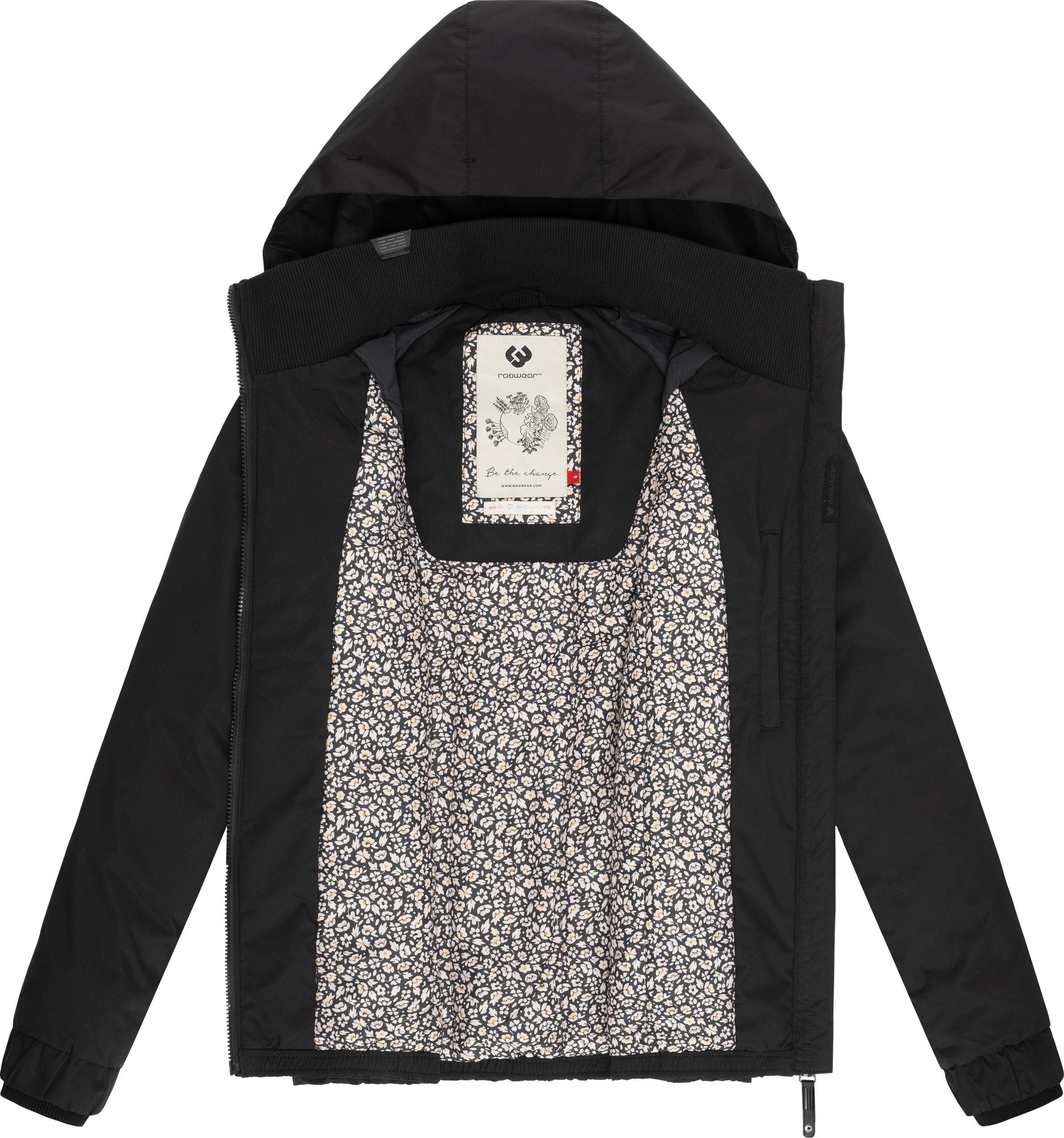 Ragwear Winterjacke Dizzie Winter wasserdichte Outdoorjacke mit Kapuze für den Winter