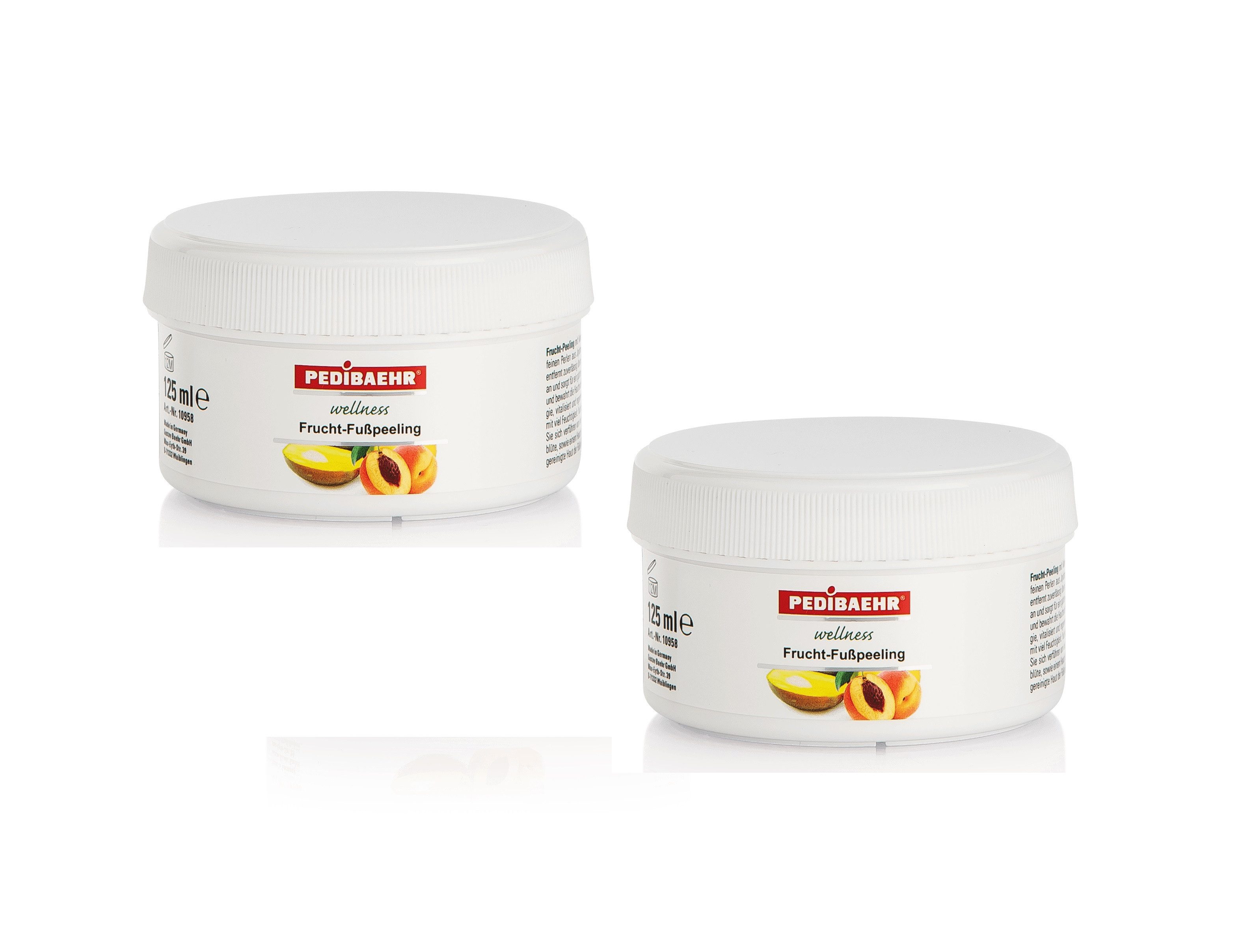 Pedibaehr Fußpflegecreme Frucht-Fußpeeling