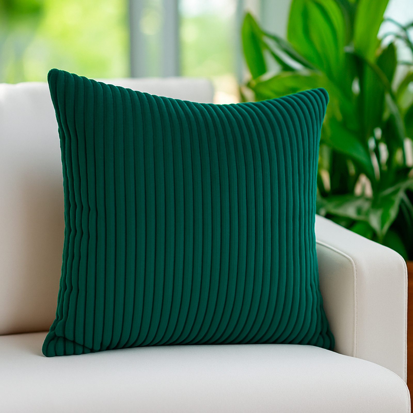 Dekokissen Super Soft Cord Kissenbezug Sofakissen Kissenhülle