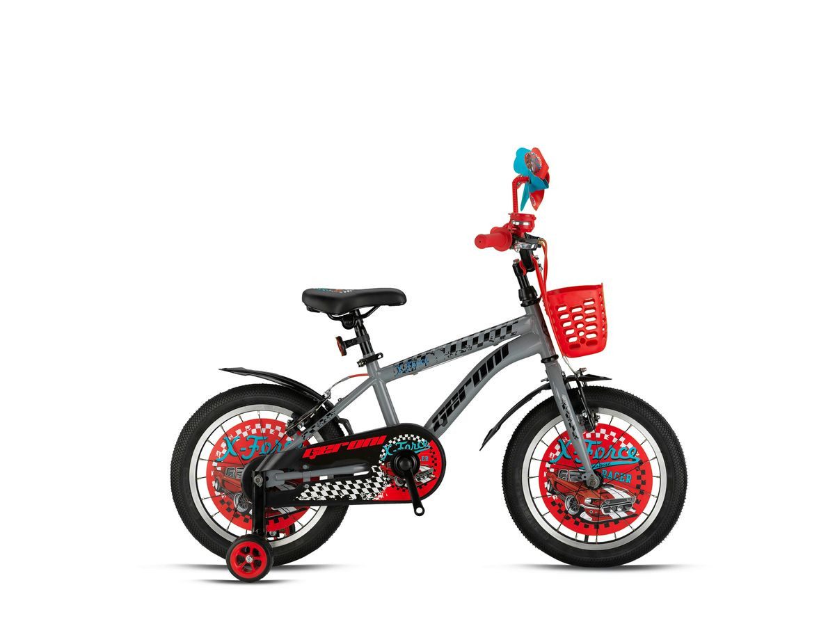 Kinderfahrrad 20 Zoll Kinder Jungen Fahrrad Kinderfahrrad Rad GRN26-007 Grau Rot