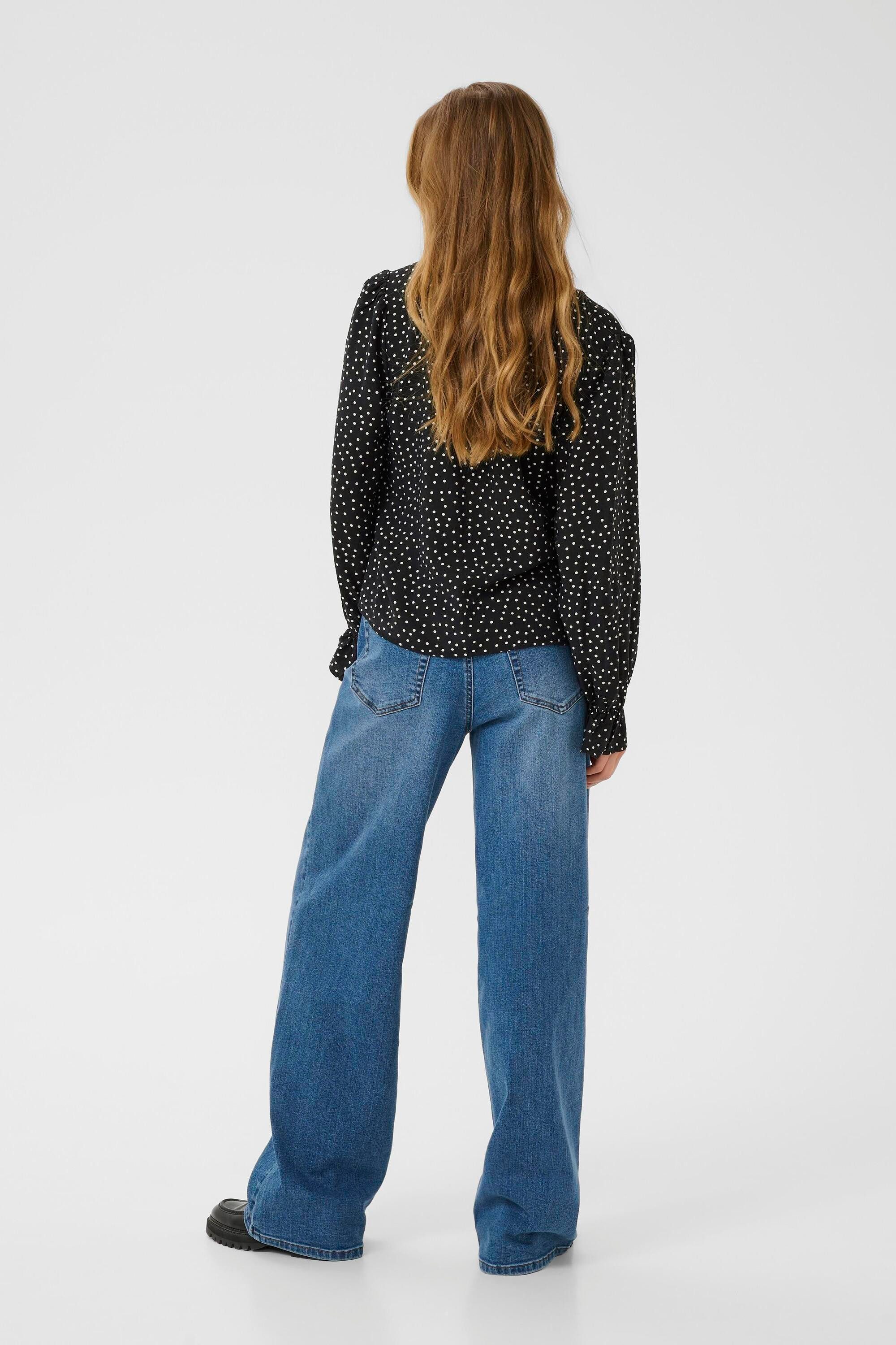 Langarmbluse Langarm-Bluse KArea