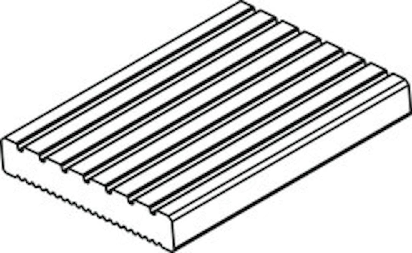 Osmo Terrassendielen Terrassendiele Garapa KD thermobehandelt, BxL: je 14.5x335 cm, 25 mm Stärke