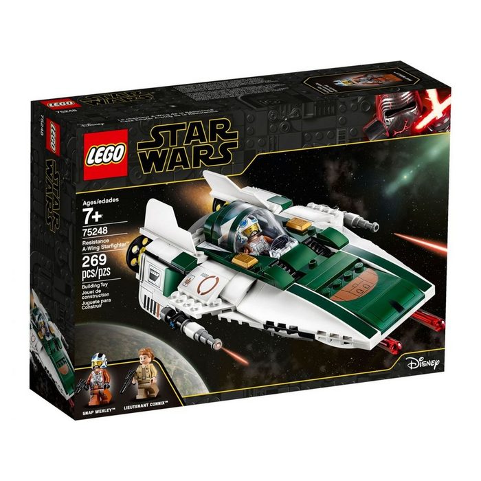 LEGO® Konstruktionsspielsteine LEGO® Star Wars™ - Widerstands A-Wing Starfighter™ (Set 269 St)